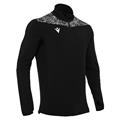 Tiber 1/4 Zip Top BLK/WHT XXL Stilren treningsgenser - Unisex