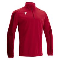 Arno 1/4 Zip Top RED 3XL Teknisk treningsgenser - Unisex