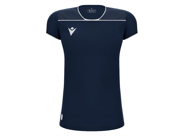 Steel Eco Womans Shirt NAV/WHT XS Teknisk spillerdrakt i ECO-tekstil 