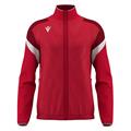 ODIN full zip top RED/WHT L Jakke med kontrastdetaljer